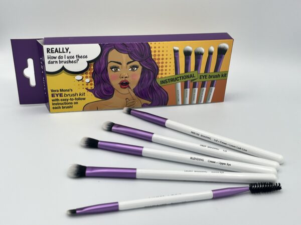 5 PACK MAKE-UP BRUSH KIT FOR YOUR EYES - Image 5